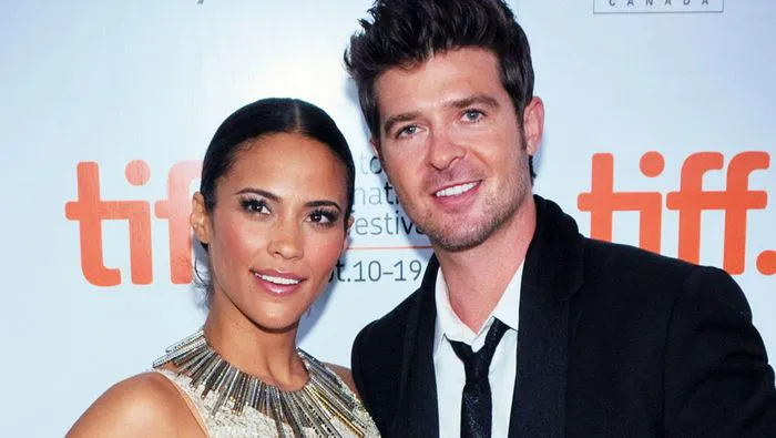Paula Patton & Robin Thicke Image from SHEfinds