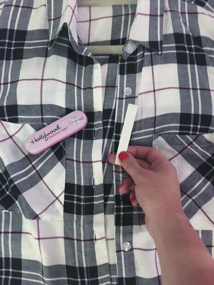 How To Fix Button Gaps How To Keep Shirts From Puckering SHEfinds
