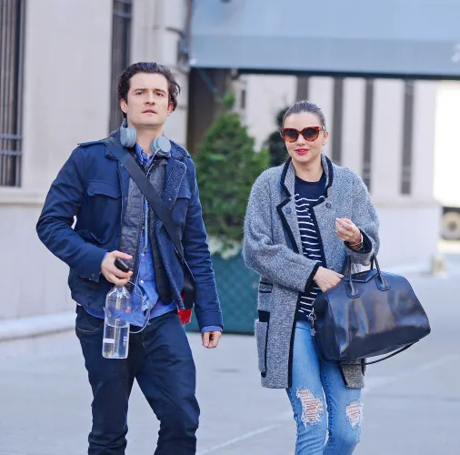Miranda Kerr and Orlando Bloom Image from SHEfinds