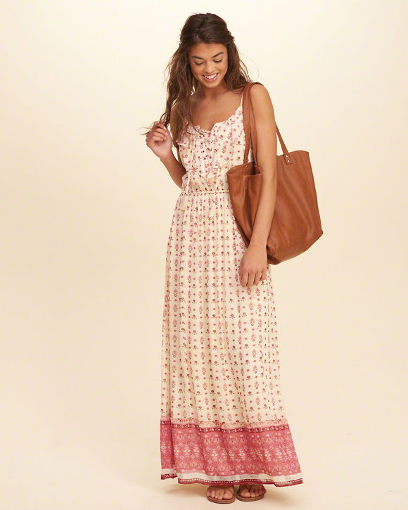 hollister long dresses