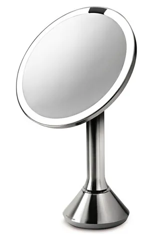 simplehuman Countertop Sensor Makeup Mirror Trendy makeup palette featuring vibrant color options.