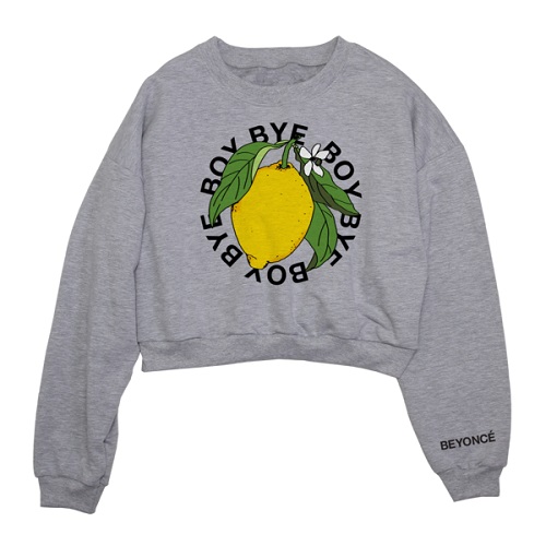 lemonade cropped sweatshirt