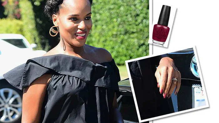 Kerry Washington In OPI 'We The Female' Image from SHEfinds