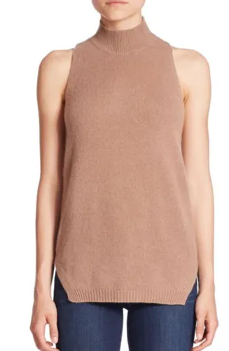 360 Cashmere Logan Turtleneck Tank