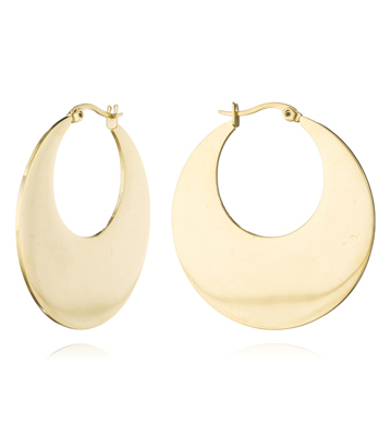 Fallon Gold Hoop Earrings