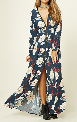 Long Sleeve Boho Maxi Dresses - SHEfinds