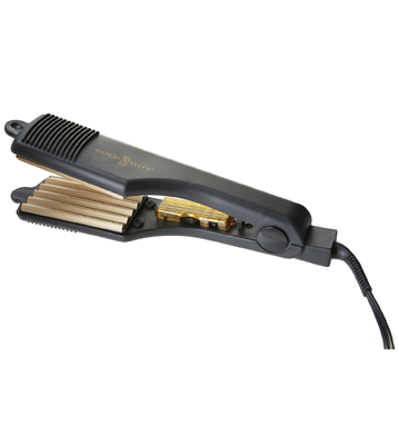 Gold Tone Crimping Iron