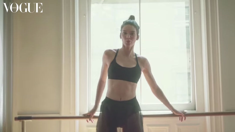 Kendall Jenner's Ballet-Themed Video For Vogue Espana
