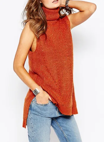 New Look Roll Neck Sleeveless Tunic
