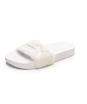 Rihanna Puma Fur Slides