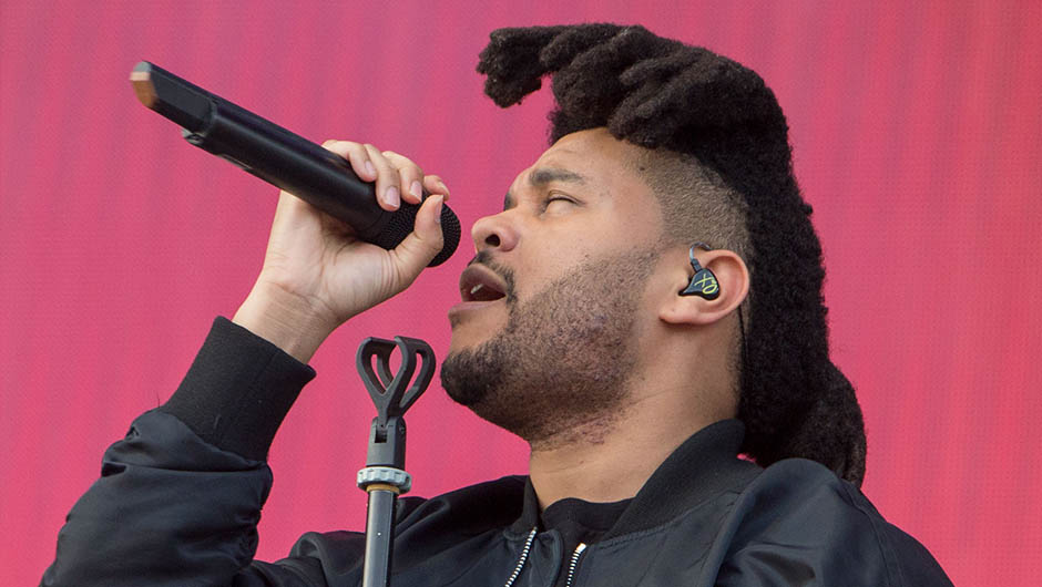 The weeknd old hair