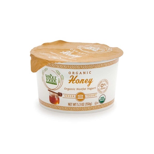 Whole Foods Market Organic Honey Nonfat Greek Yogurt