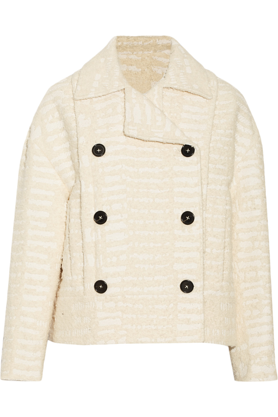 Proenza Schouler Cotton Blend Bouclé Tweed Jacket