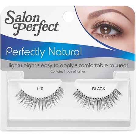 Salon Perfect Perfectly Natural Eyelashes, 110 Black