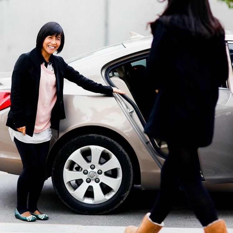 Women working at Uber