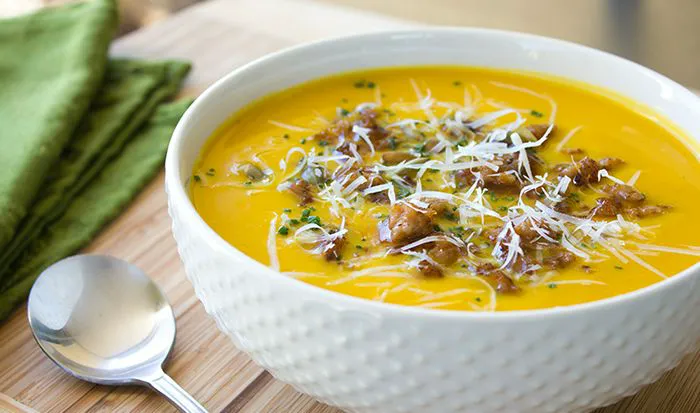 Savory Butternut Squash Soup Image from SHEfinds