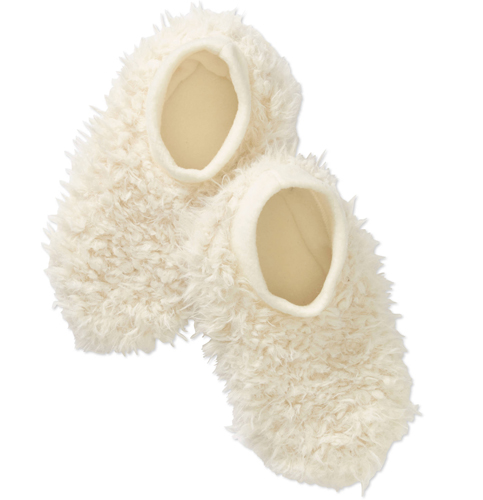 Furry Footable Shaggy Fur Slipper Socks