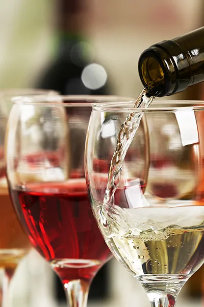 2. Do: Make plans for Friday night. Red Wine And Vodka Drink