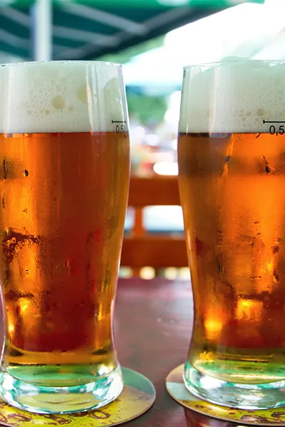 3. Don't: Expect to drink water only. Delicious Beer Glass