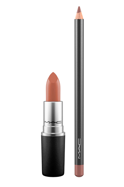 MAC Taupe Lip Pencil & Lipstick Duo