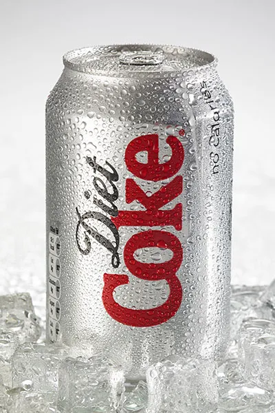 Diet Coke Kim Kardashian flaunting flat stomach in stylish outfit
