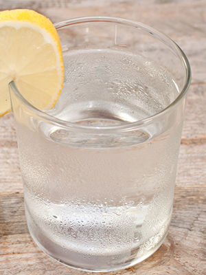 Water with lemon