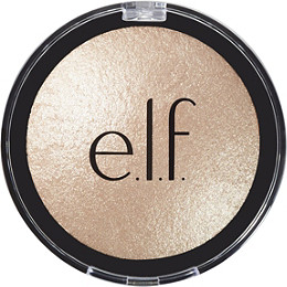 Becca Highlighter dupe e.l.f. Cosmetics Online Only Baked Eyeshadow