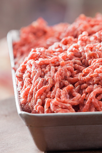 Prepackaged Ground Beef