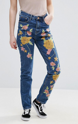 Best Embroidered Jeans - SHEfinds