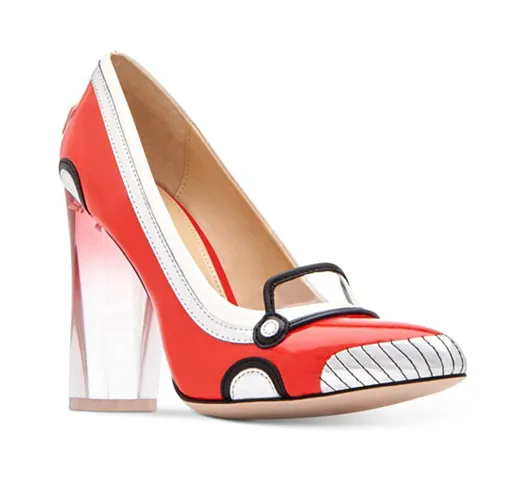 Katy Perry Thelma Race Car Pumps