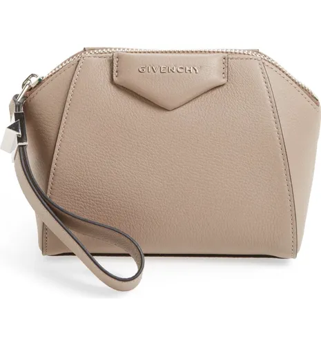 Givenchy 'Antigona' Leather Zip Pouch