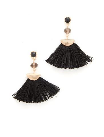 Shashi Mia Tassel Fan Earrings