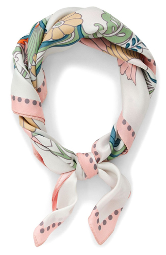 J.Crew Phoebe Floral Silk Bandana