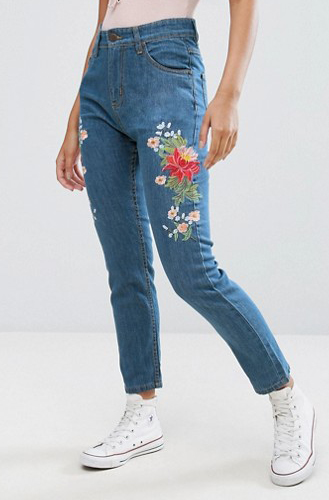 Best Embroidered Jeans - SHEfinds