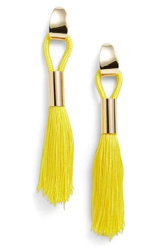 Topshop Tassel Statement Earrings
