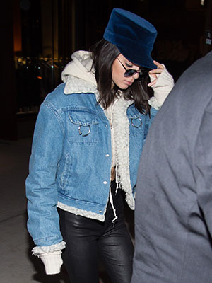 Kendall Jenner hoodie coat