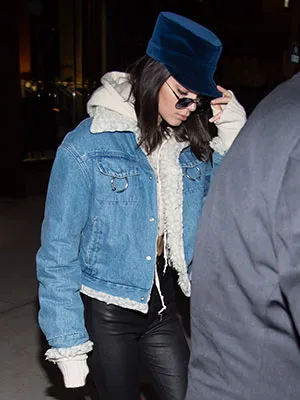 Kendall Jenner hoodie coat
