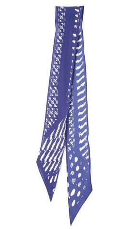 Rockins Guinea Blow Up Super Skinny Scarf