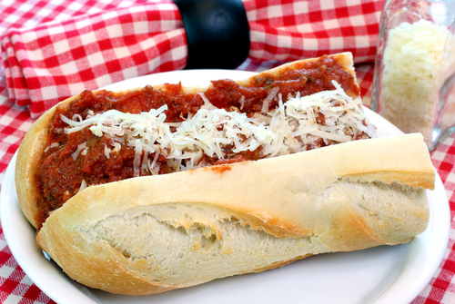 Blimpie Meatball Parmigiana