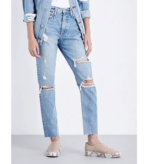 GRLFRND Karolina Skinny High-Rise Jeans