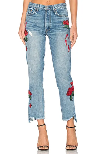 GRLFRND X REVOLVE HELENA HIGH-RISE STRAIGHT JEAN