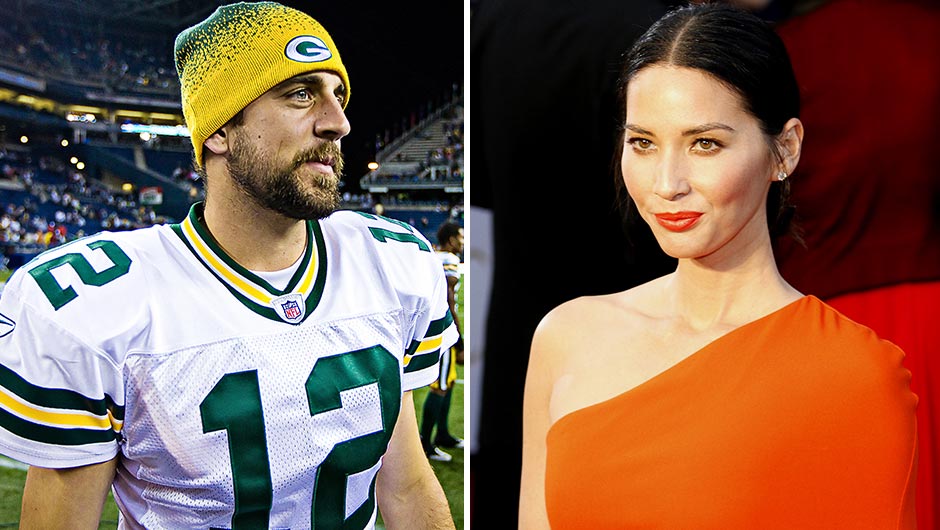 aaron rodgers olivia munn