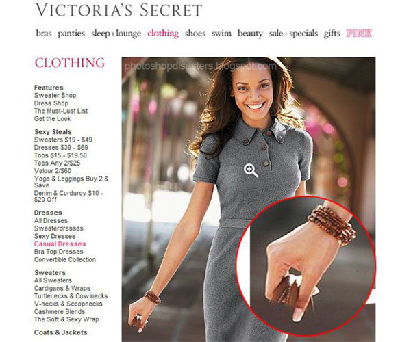 victoria's secret photoshop fail
