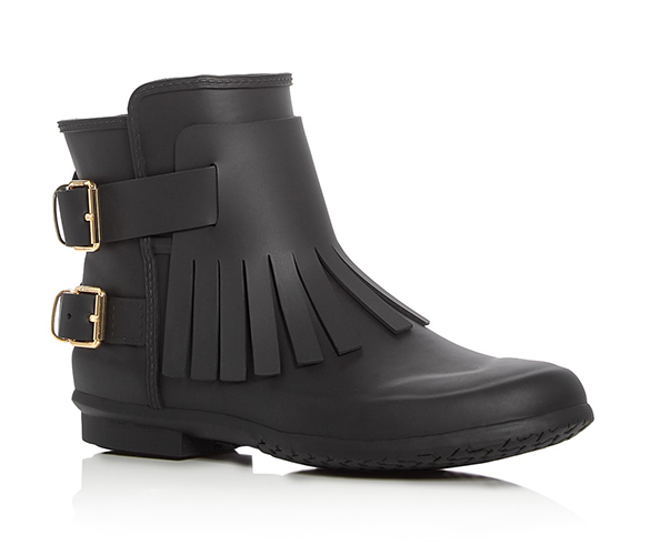 Burberry Fritton Fringe Rain Booties