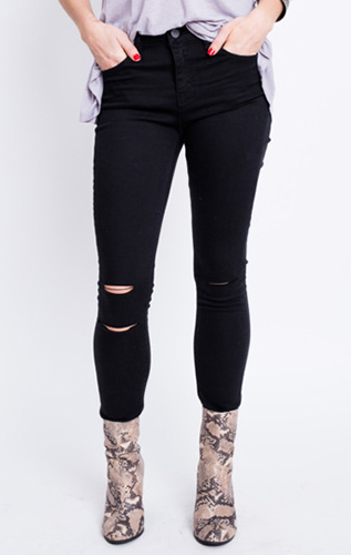 OLIVIA HIGH RISE SKINNY JEANS BY UNPUBLISHED