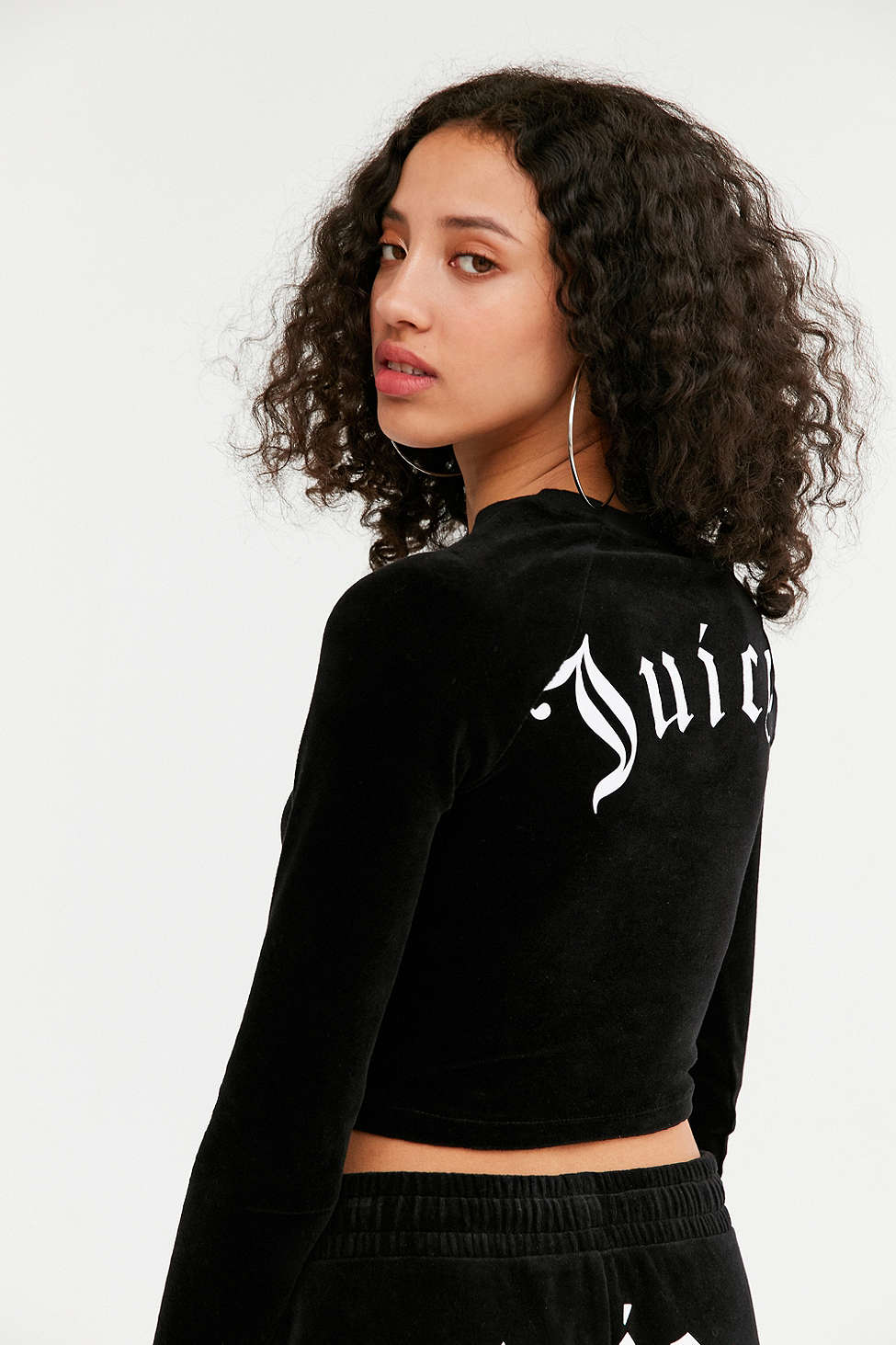 juicy couture for uo velour top