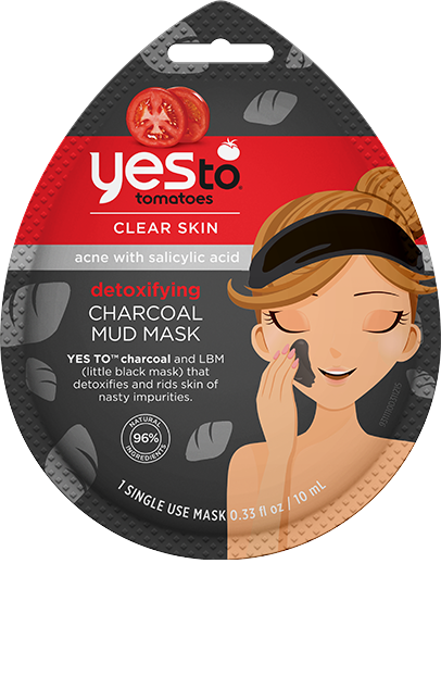 YES TO Tomatoes Clear Skin Detoxifying Charcoal Mud Mask