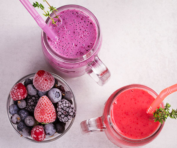 Fruit smoothies smoothies