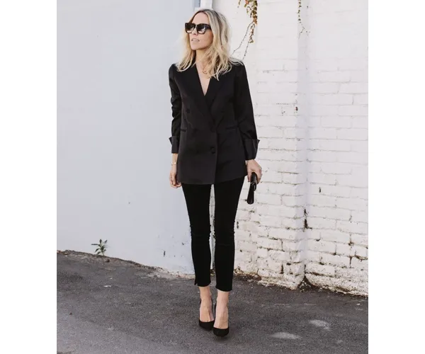 Damsel In Dior Blazer Outfit