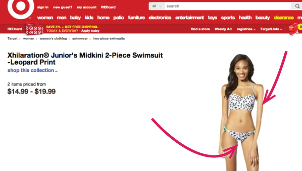 target photoshop fail